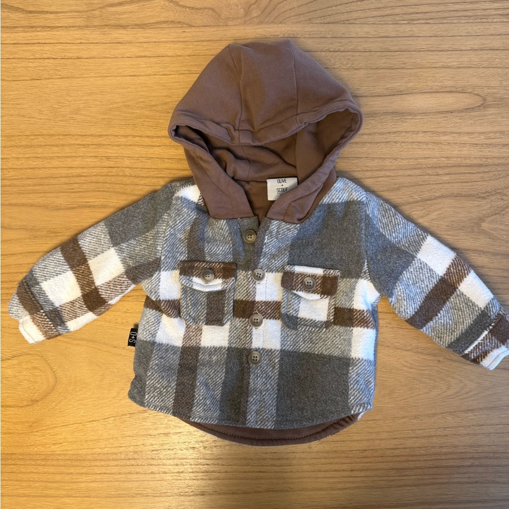 Olive and Scout Brown Everest Jacket